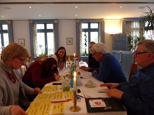 Eine Arbeitsgruppe der Zukunftswerkstatt