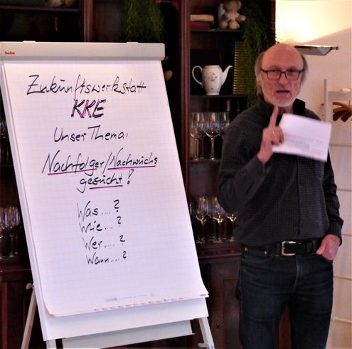 Herbert Schulze berichtet über seine Fortbildungsmaßnahme